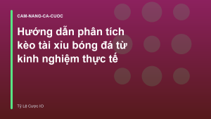 Read more about the article Hướng dẫn phân tích kèo tài xỉu bóng đá từ kinh nghiệm thực tế